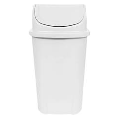 LIXEIRA 60LT BASCULANTE BRANCO UNNIR
