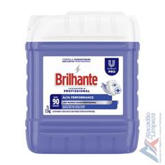 DETERGENTE LAVA ROUPAS LIQUIDO 7LT BRILHANTE ALTA PERFORMANCE