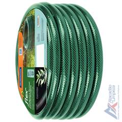 MANGUEIRA TRANÇADA JARDIM FLEX 1/2 50MT VERDE