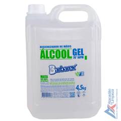 ALCOOL GEL 70 INPM 4,5KG ALOE VERA BARBAREX