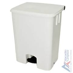 LIXEIRA 80LT PEDAL BR S/MONTAGEM BRALIMP