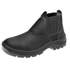 BOTINA COURO/ELASTICO NUM.36 VULCAFLEX